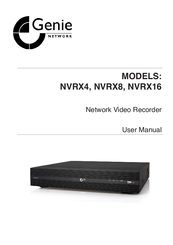 Genie NVRX16 User Manual