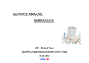 Nec Barracuda Service Manual