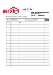 Sony KV-HR32K90 Service Manual