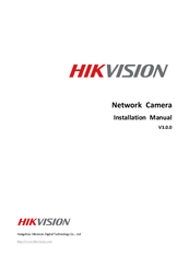 HIKVISION DS-2CD893PF-EW series Installation Manual