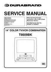 Durabrand T6609BK Service Manual
