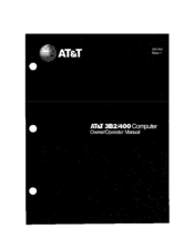 AT&T 3B2/400 Owner's/Operator's Manual