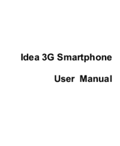 ZTE Idea 3G Smartphone User Manual