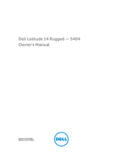 Dell Latitude 14 Rugged Owner's Manual