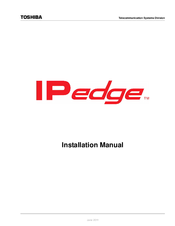 Toshiba IPedge Installation Manual