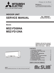 Mitsubishi Electric Mr. Slim MSZ-FD12NA Service Manual