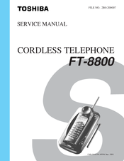 Toshiba FT-8800 Service Manual