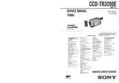 Sony Handycam CCD-TR3200E Service Manual