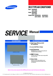 Samsung AQV12VBA Series Service Manual