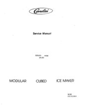 Cornelius 1400 Series Service Manual