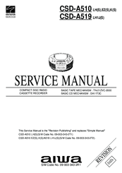 Aiwa CSD-A519LH1J(S) Service Manual