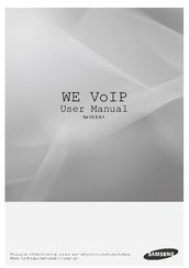 Samsung WE VoIP User Manual