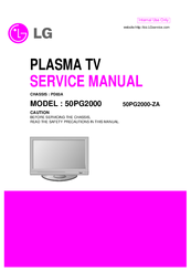 LG 60PG3000 Service Manual
