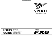 Spirit Folio FX8 User Manual