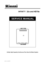 Rinnai HD70e Service Manual