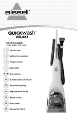 Bissell QUICKwash DELUXE User Manual
