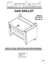 Cleveland SGL-40-T4 Operation Manual