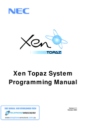 NEC Xen Topaz Programming Manual