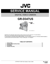 JVC GR-D347US Service Manual