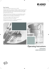 ASKO D5524XXLFI Operating Instructions Manual