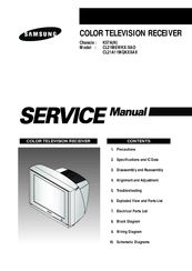 Samsung CL21M6WKXAO Service Manual