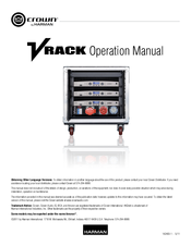 Crown VRACK Operation Manual
