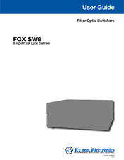 Extron electronics FOX SW8 User Manual
