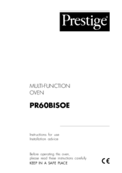 Prestige PR60BISOE Instructions For Use Manual