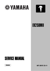 Yamaha EK25BMH Service Manual