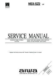 Aiwa NSX-SZ2 LH Service Manual