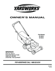Yardworks 60-1638-4 Owner's Manual