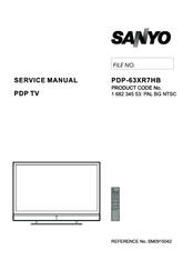 Sanyo PDP-63XR7HB Service Manual