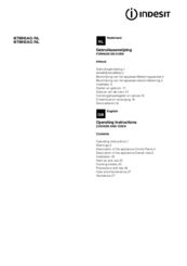 Indesit I6TMH2AG /NL Operating Instructions Manual