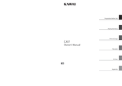 Kawai CA17 Owner's Manual