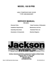 Jackson 100 B/PRB Service Manual