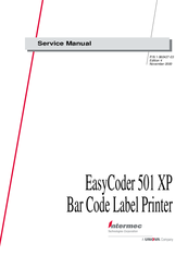 Intermec EasyCoder 501XP Service Manual
