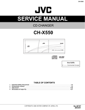 Jvc CH-X550 Service Manual