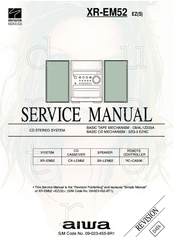Aiwa XR-EM52 Service Manual