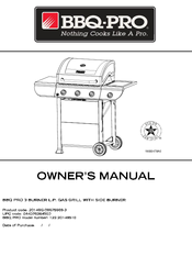 BBQ 122.20148510 Owner's Manual