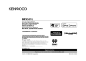 Kenwood DPX301U Instruction Manual