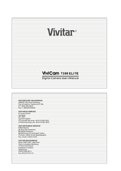 Vivitar ViviCam 7399 ELITE User Manual