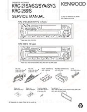 Kenwood KRC-21SYG Service Manual