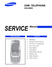 Samsung SGH-M600 Manual