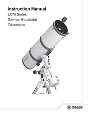 Meade LX70 Series Instruction Manual
