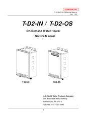 A.O. Smith T-D2-IN Service Manual