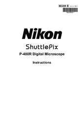 Nikon P-400R Instructions Manual