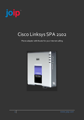 Cisco Linksys SPA 2102 User Manual