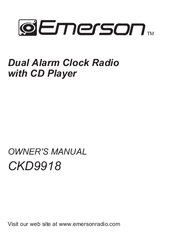 Emerson CKD9918 Owner's Manual