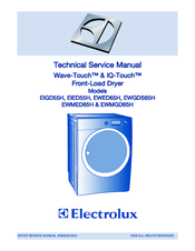 Electrolux EWED65H SS Technical & Service Manual