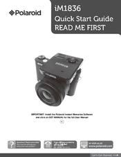 Polaroid iM1836 Quick Start Manual